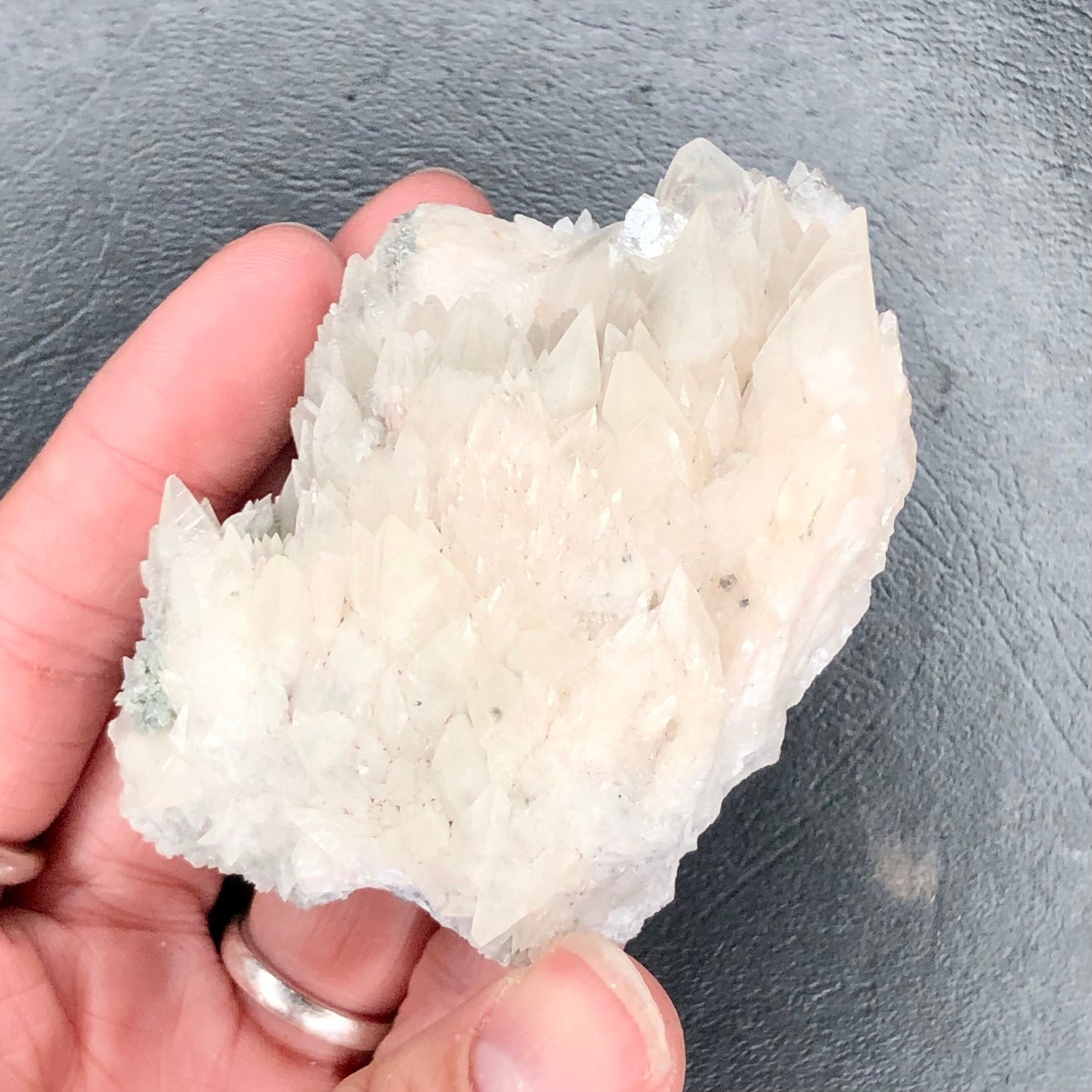 Dogtooth Calcite UV Cluster, Ojuela Mine, Mexico—CMIX13