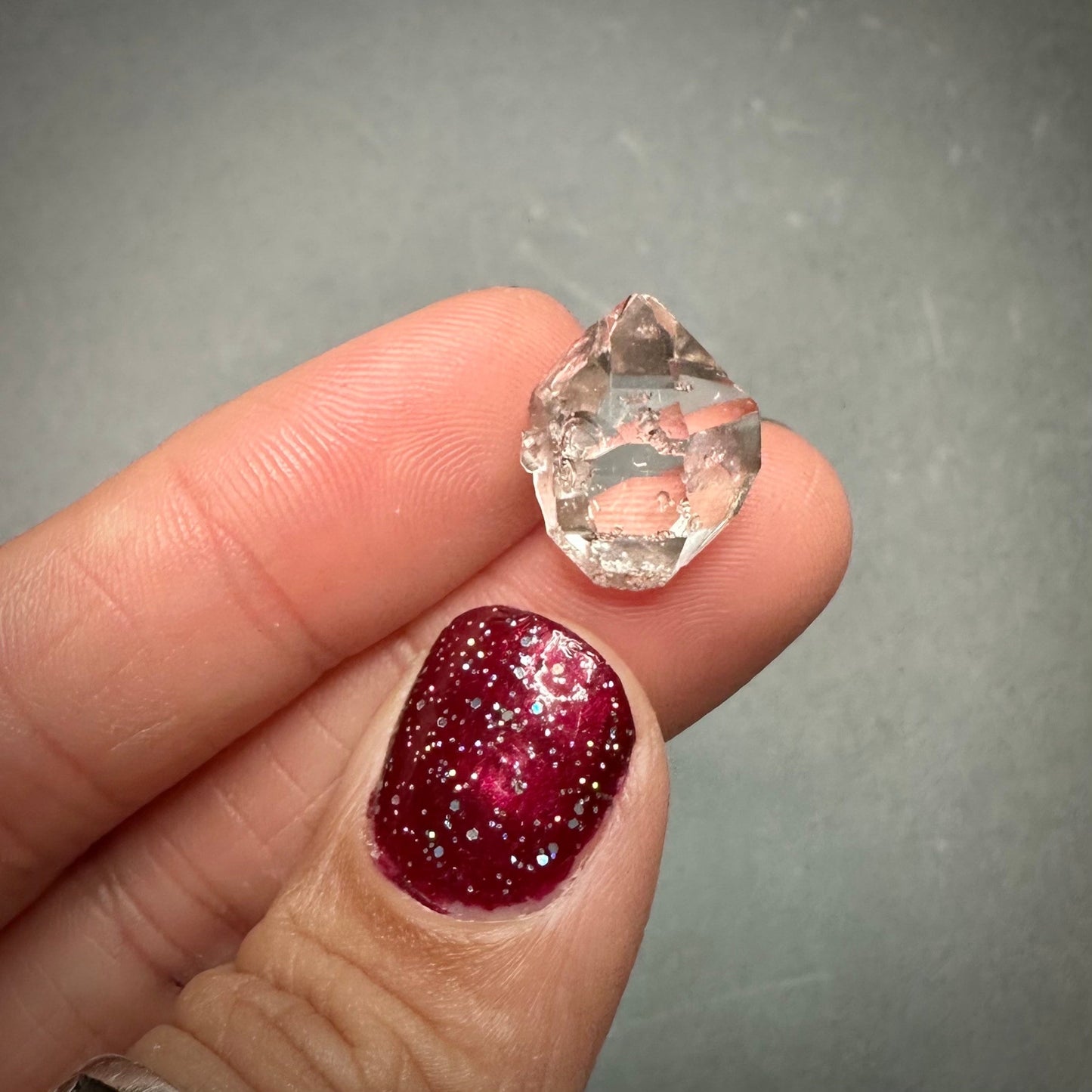 Herkimer Diamond Quartz Crystal, Mohawk Valley, NY USA—SELF5