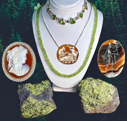 Peridot & Sardonyx: August’s Birthstones & how opposites attract in Gem Healing