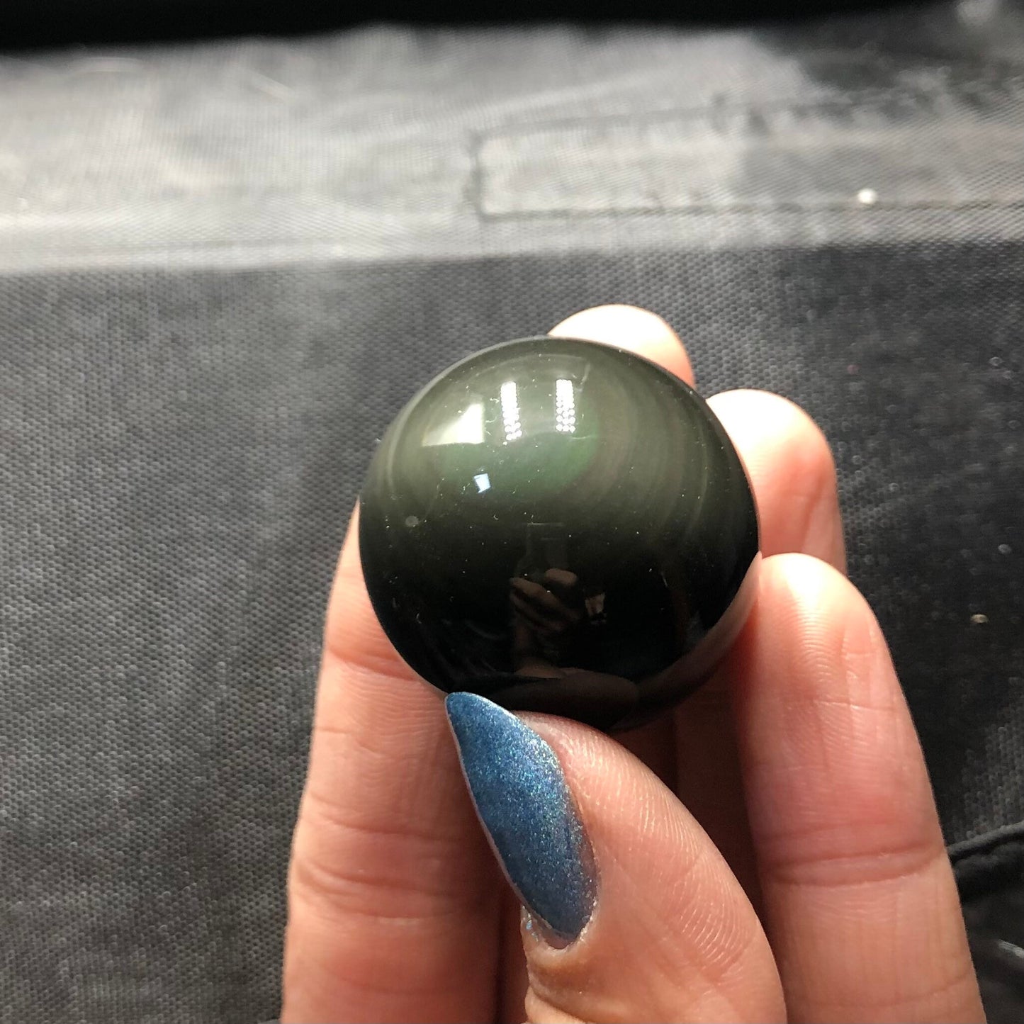 Rainbow Obsidian Polished Mini Sphere, Mexico—POL8