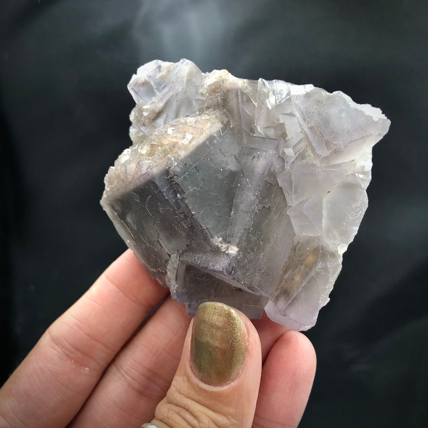 Fluorite & Quartz Cluster, Loralai, Pakistan—FLUO11