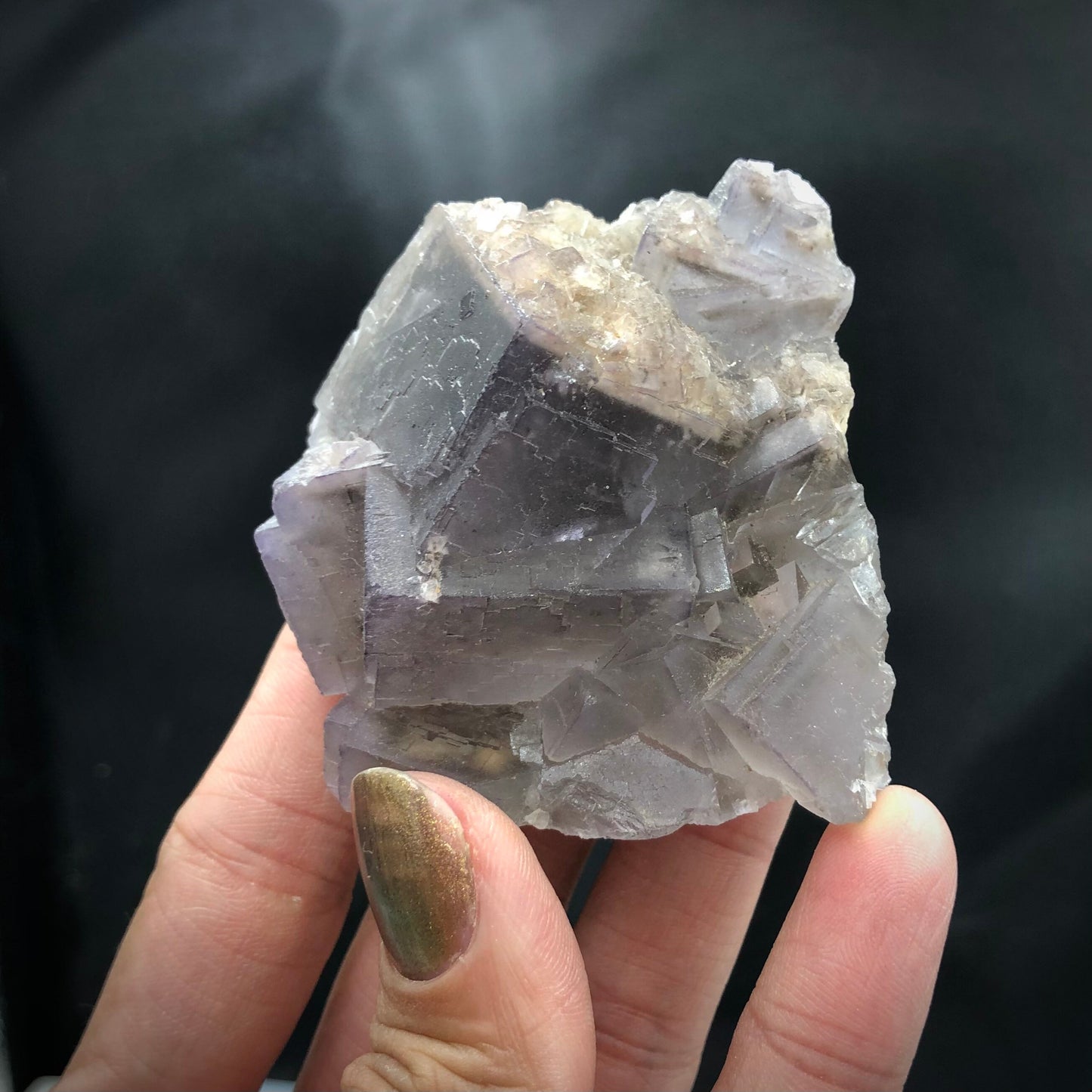 Fluorite & Quartz Cluster, Loralai, Pakistan—FLUO11