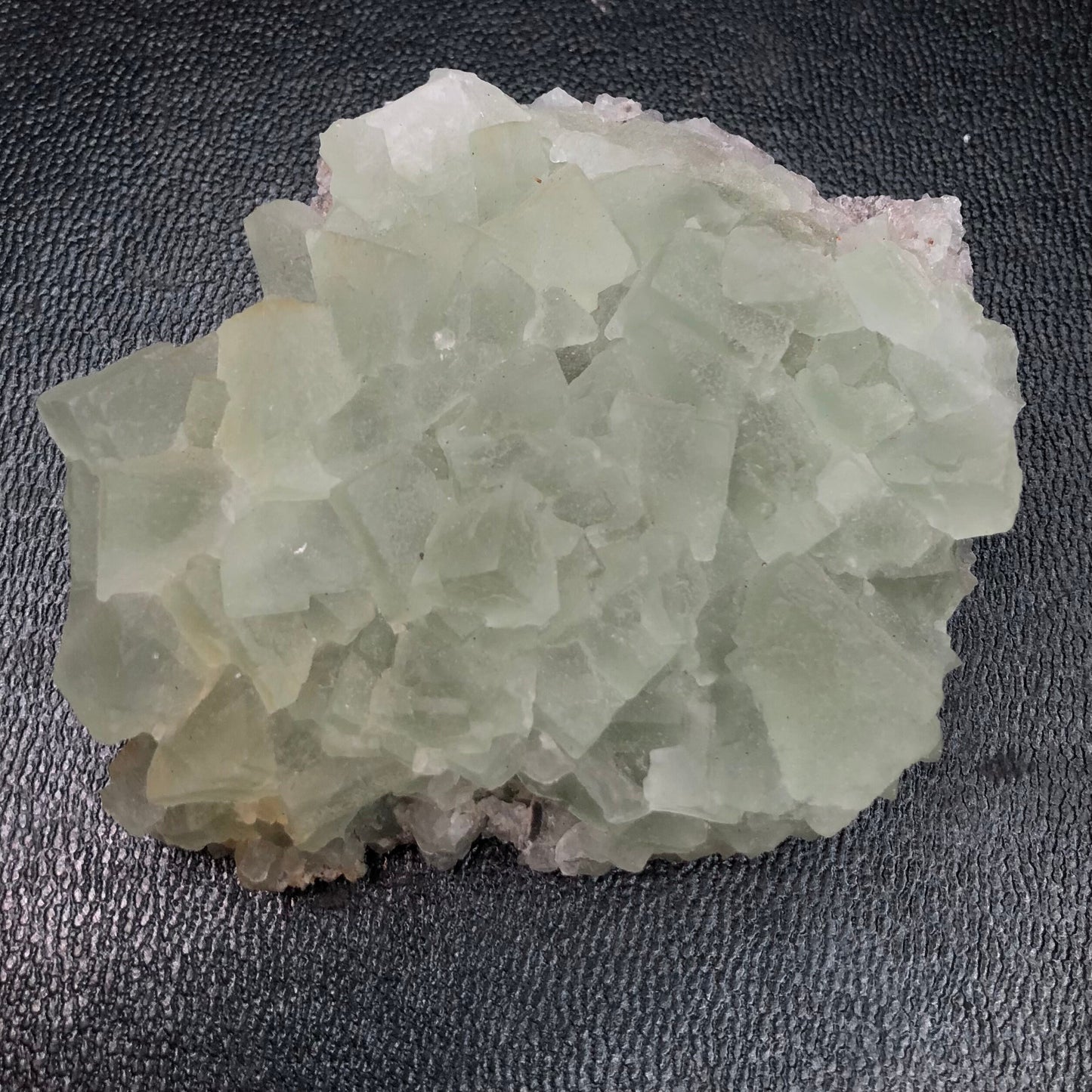 Fluorite Mint Green Cluster, Dalnegorsk, Russia—FLUO4