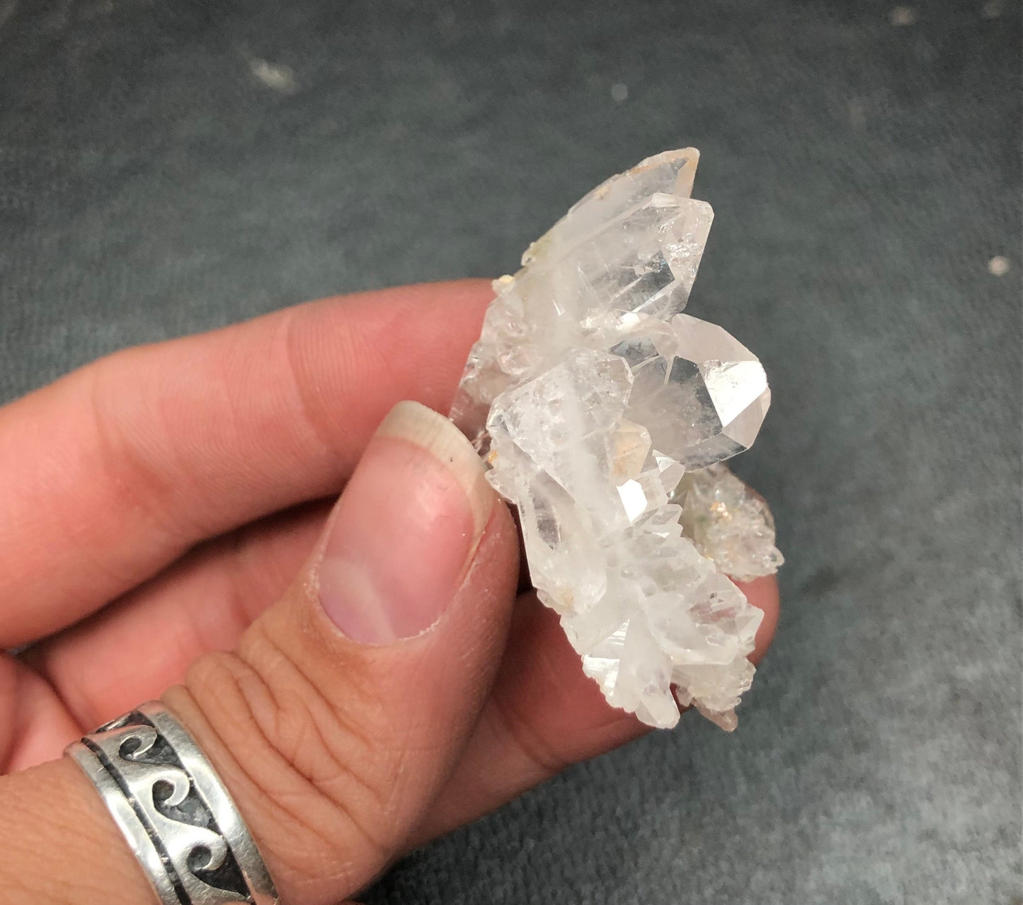 Faden Quartz Flower Cluster, Pakistan—MINI23