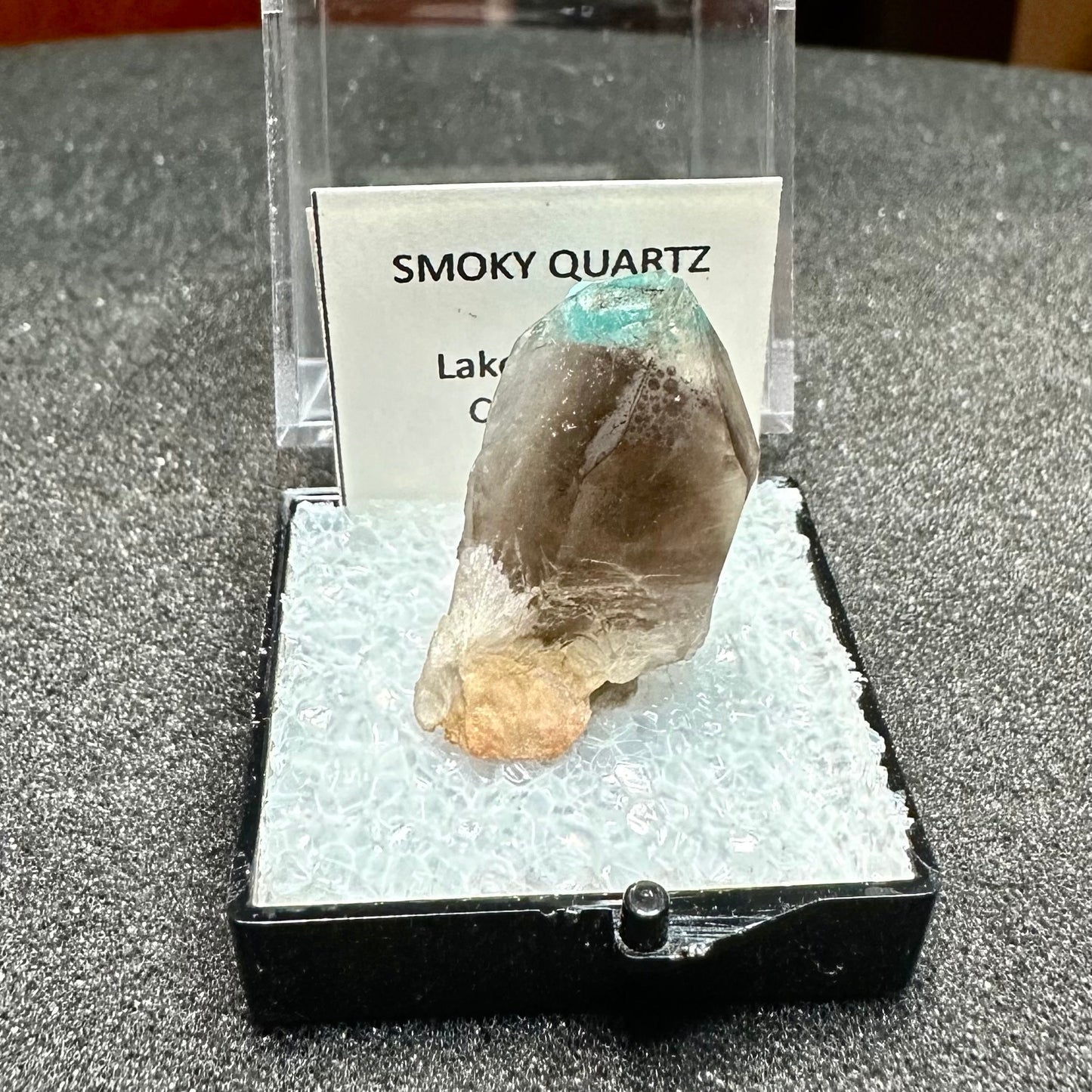 Smoky Quartz Amazonite Feldspar Mini Cluster, Lake George, Colorado, USA—TN14