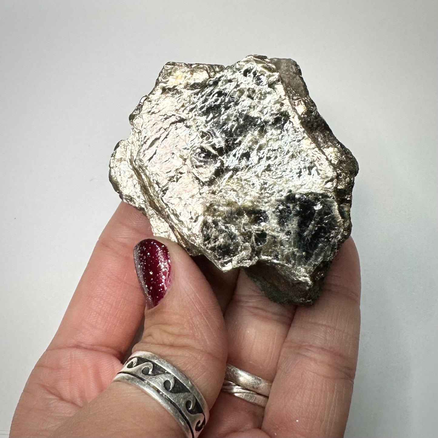 Black Mica Cluster, Powers Farm, Pierrepont, New York USA—SELF11