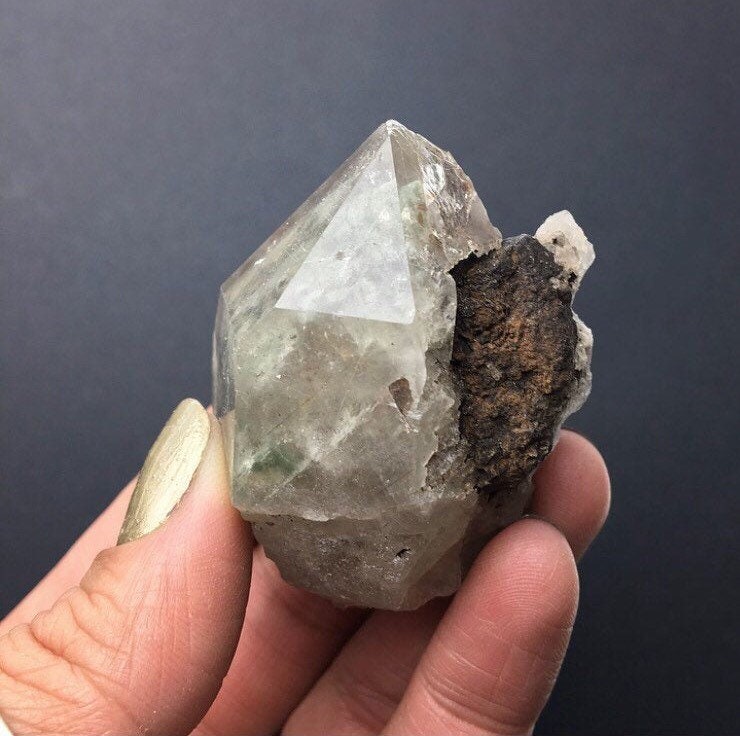 Chlorite Scenic Phantom Quartz Crystal, MG, Brazil—SM4