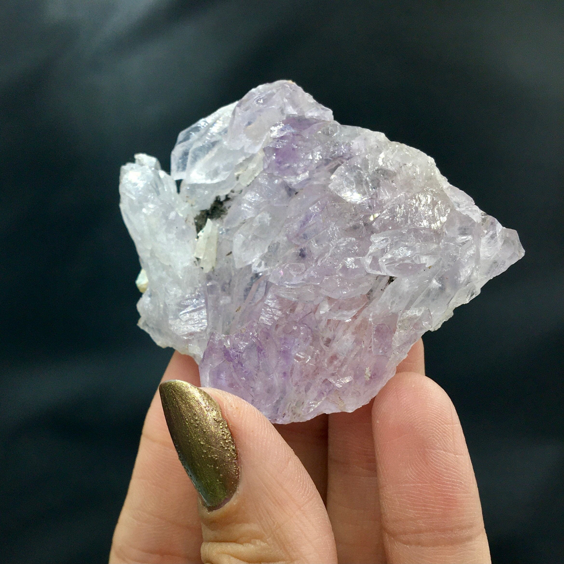 Amethyst flower cluster from online Brazil