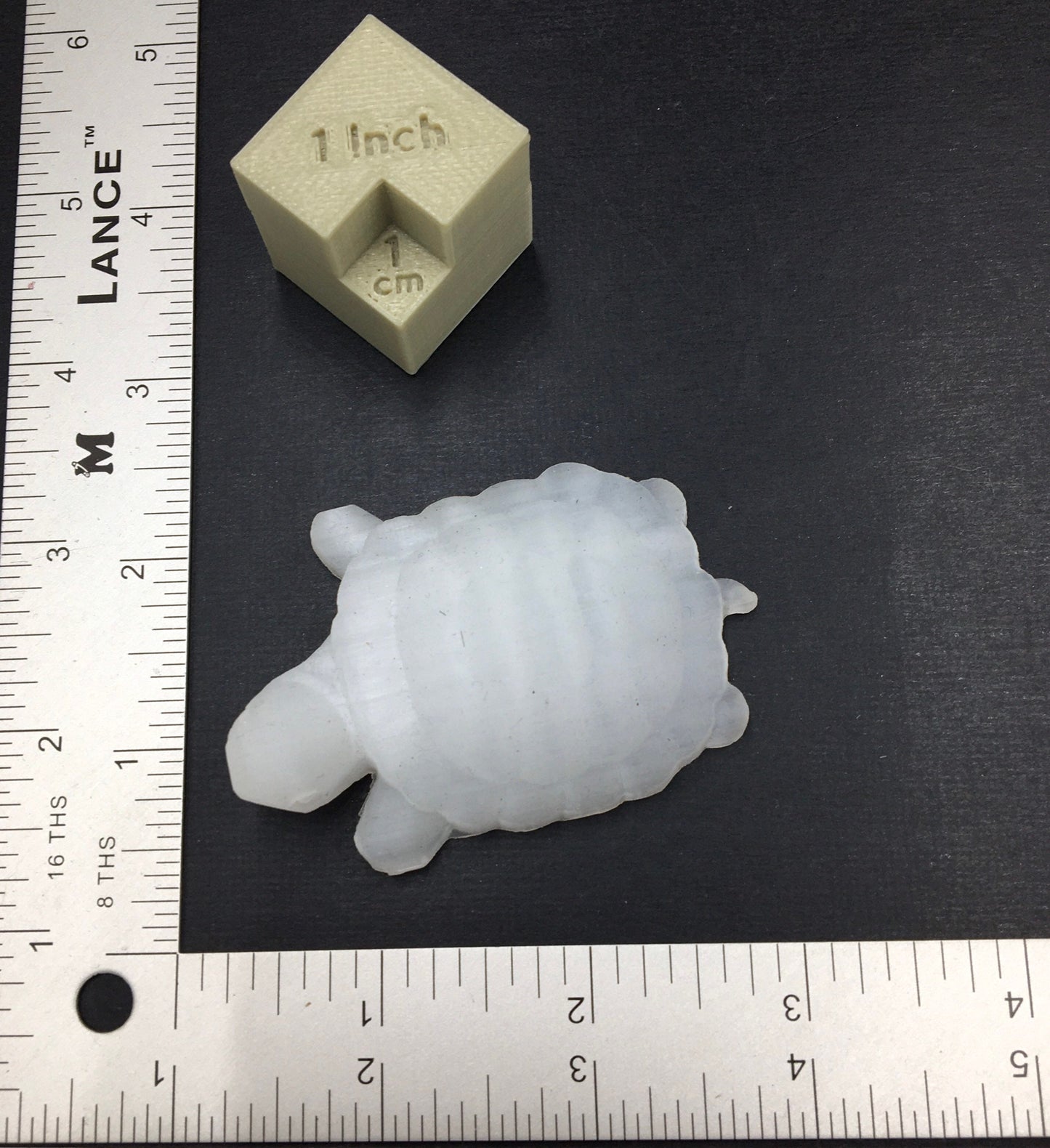 Satin Spar Turtle Tortoise (Fibrous Gypsum, misnomer Selenite) Polished Carving—SM17